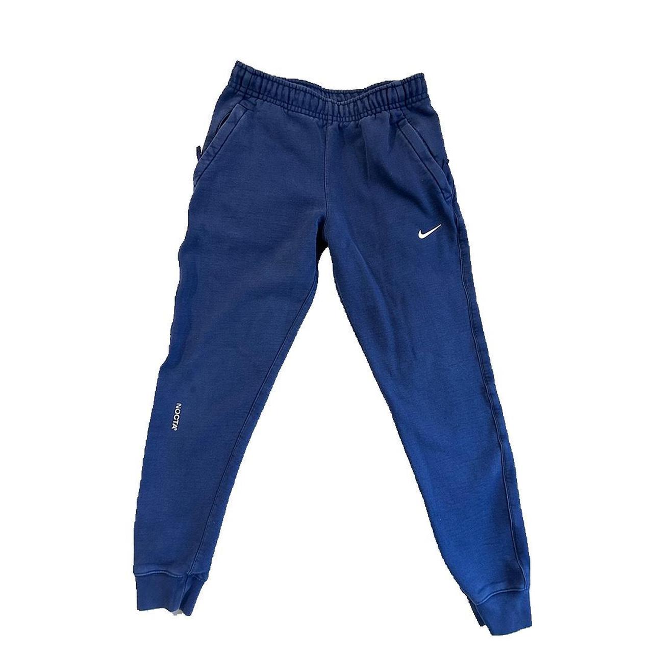 Nike Nocta blue sweatpants Size men’s adult small... - Depop