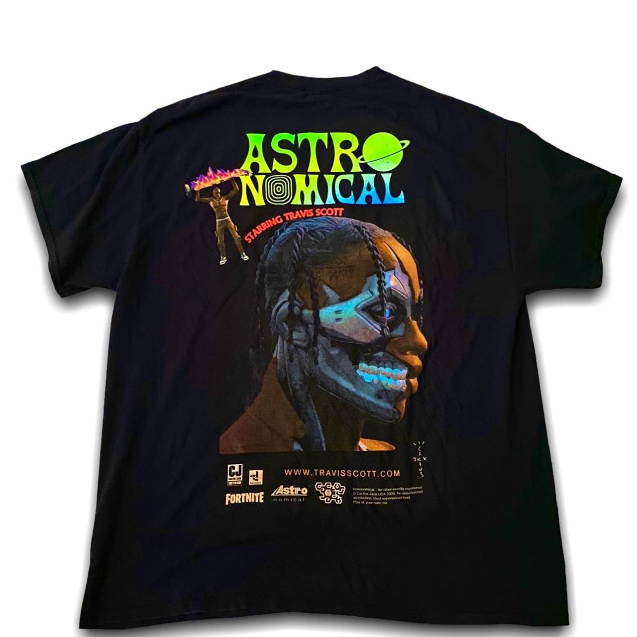 Tシャツ・カットソー Travis Scott The Scotts Sicko Event T-shirt Travis Scott Sicko Event II T-Shirt Black Men's - SS20 - GB