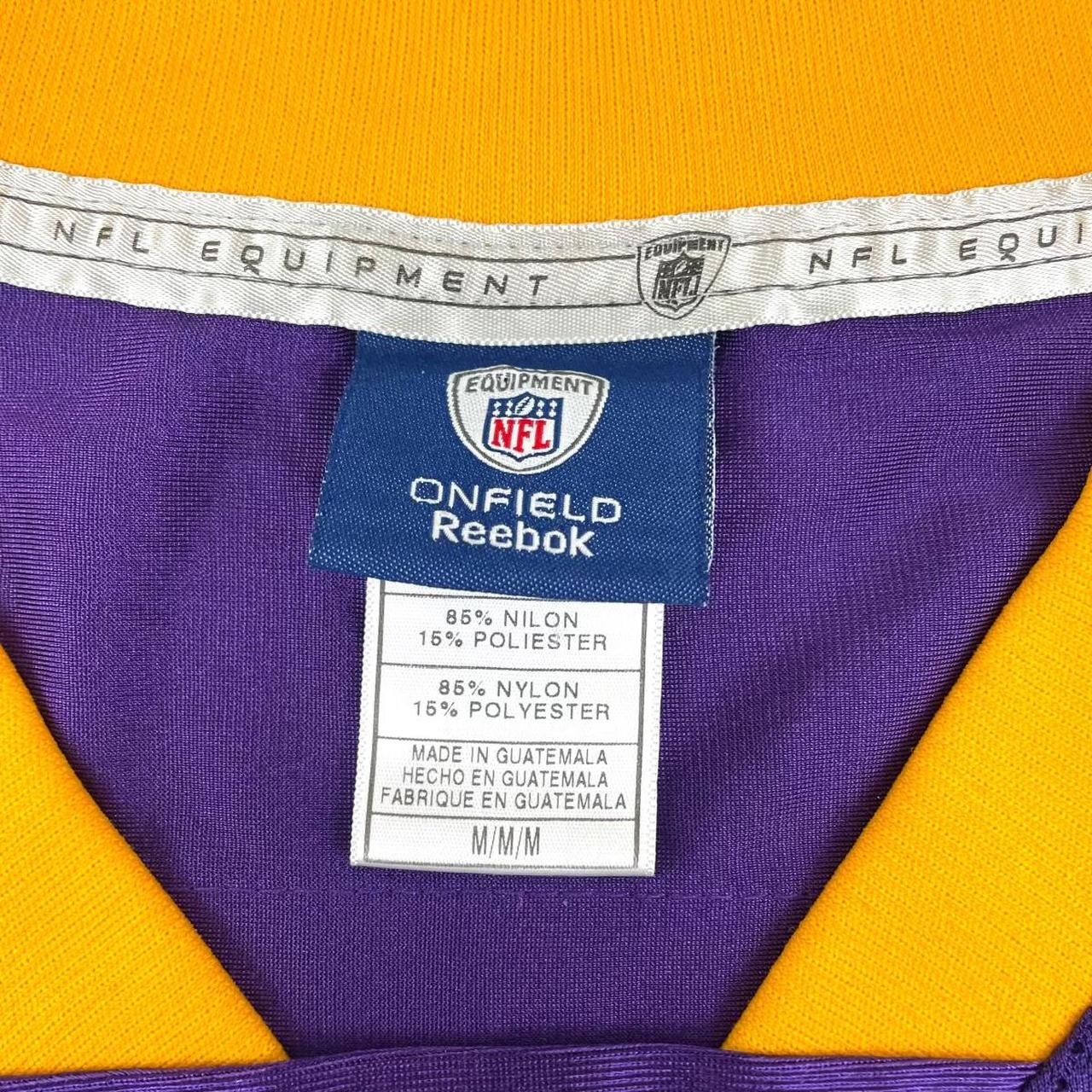 Brett Favre Minnesota Vikings Reebok Men Jersey - Depop