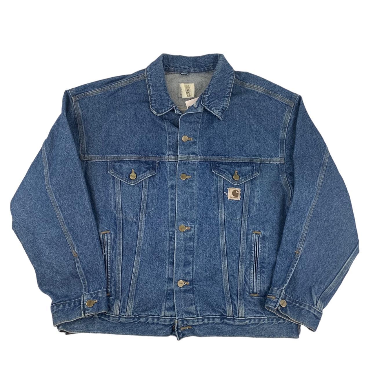 Carhartt Men's Blue Jacket | Depop