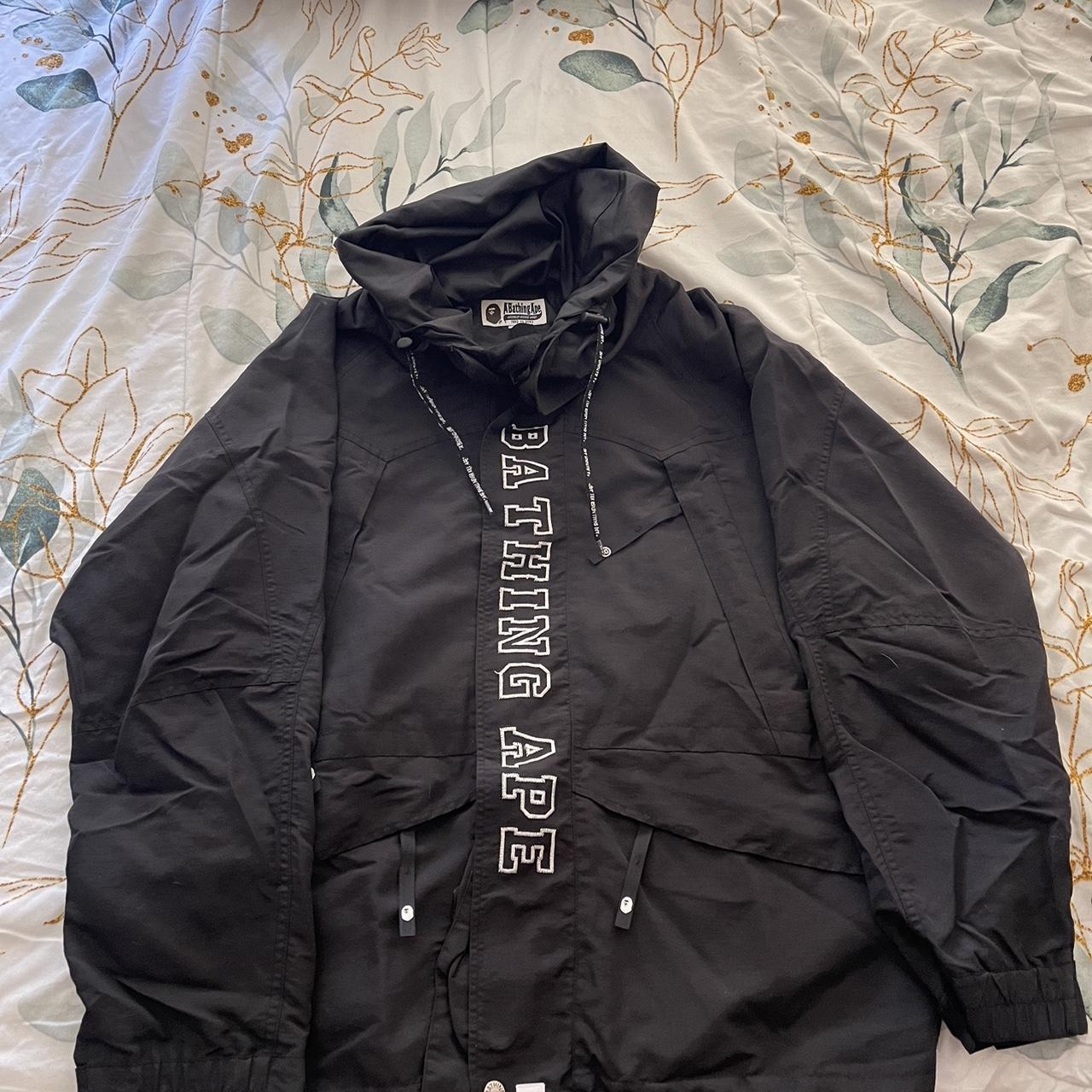 Bape happy new year snowboard jacket black online