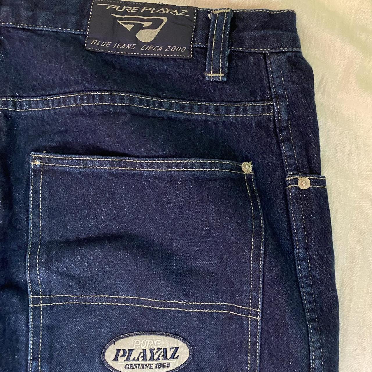 Vintage Pure Playaz Product Y2K Jeans Size... - Depop
