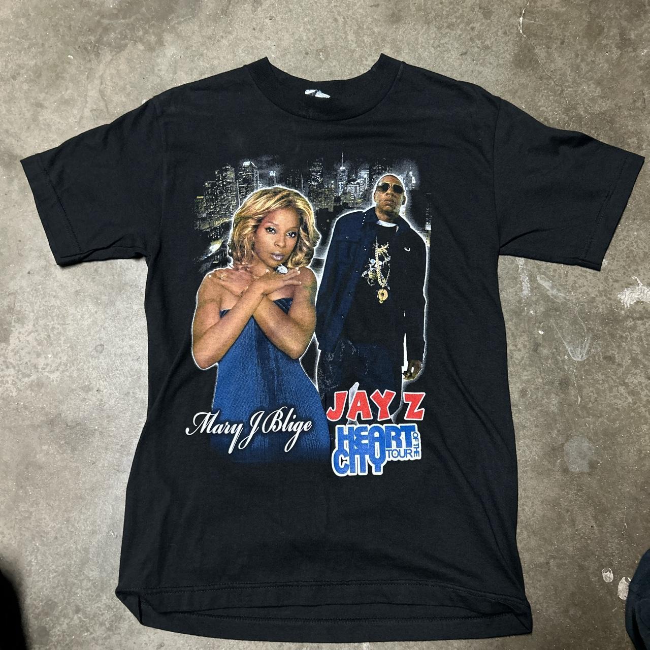 2008 Heart of the city tour tee, Jay Z x Mary J Blige...