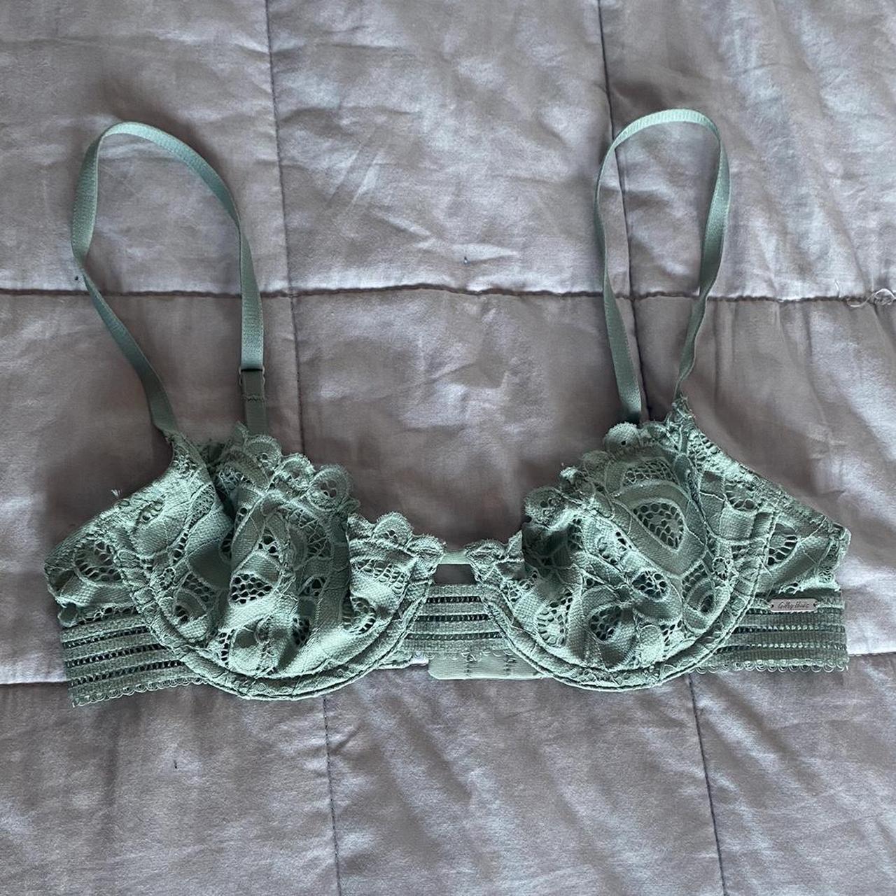 Lace Hollister/ Gilly Hicks bra 30A, literally only... Depop