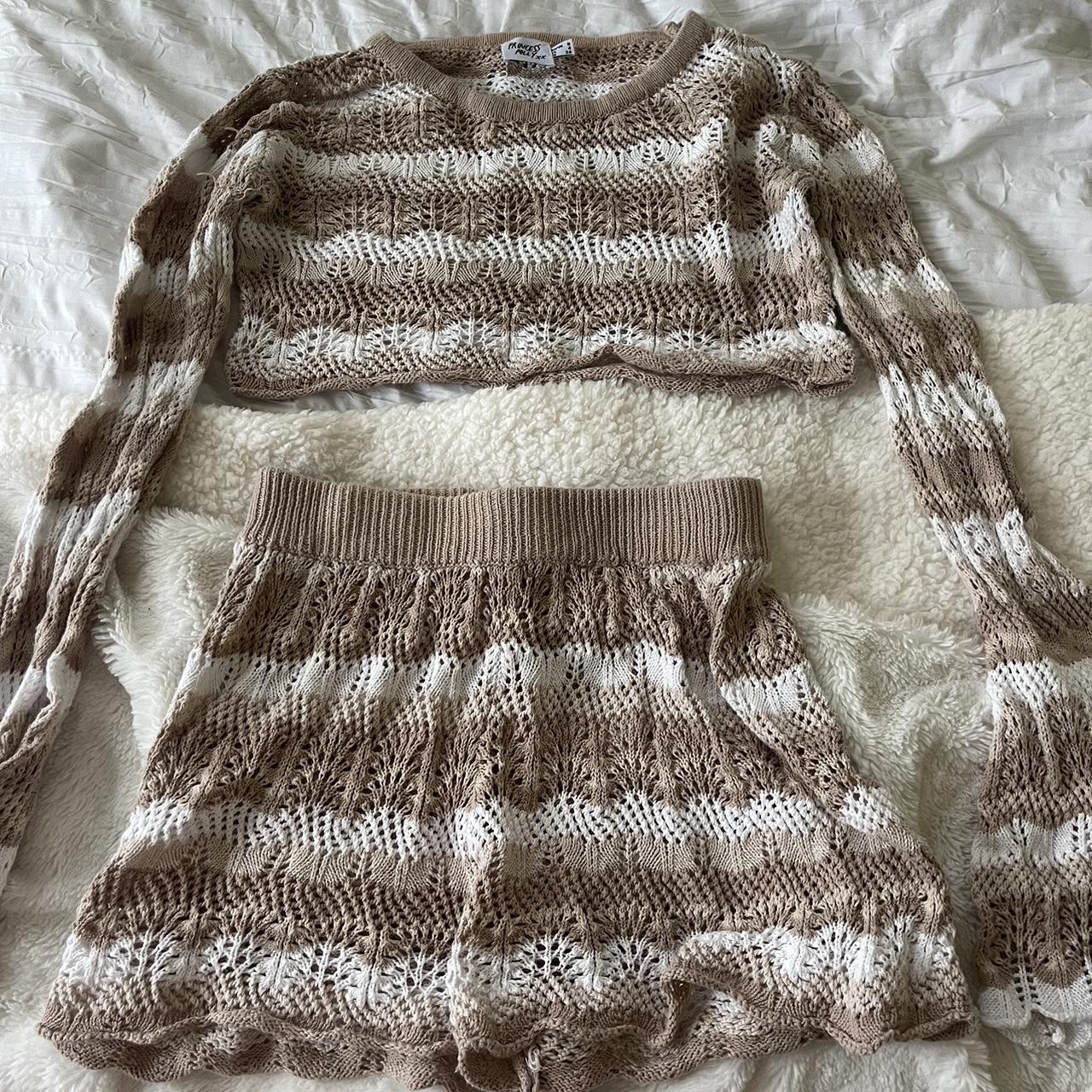 Leah knit vest - Sand