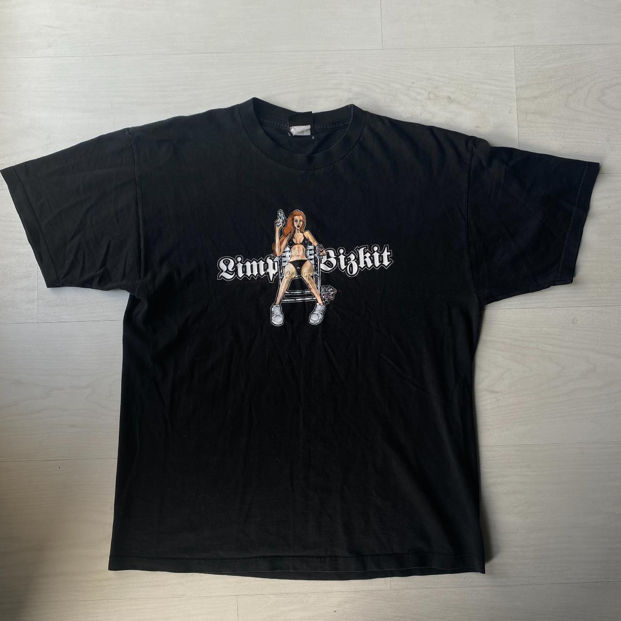 Limp Bizkit Girl With Gun Graphic Tshirt | Depop