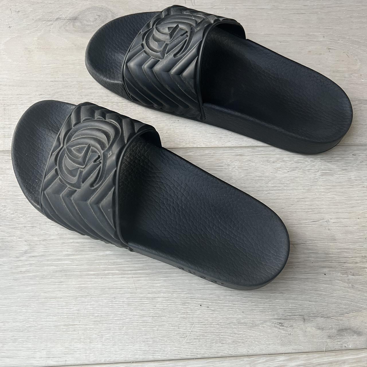 Gucci Matelass Rubber Slide Sandal Not worn at all Depop