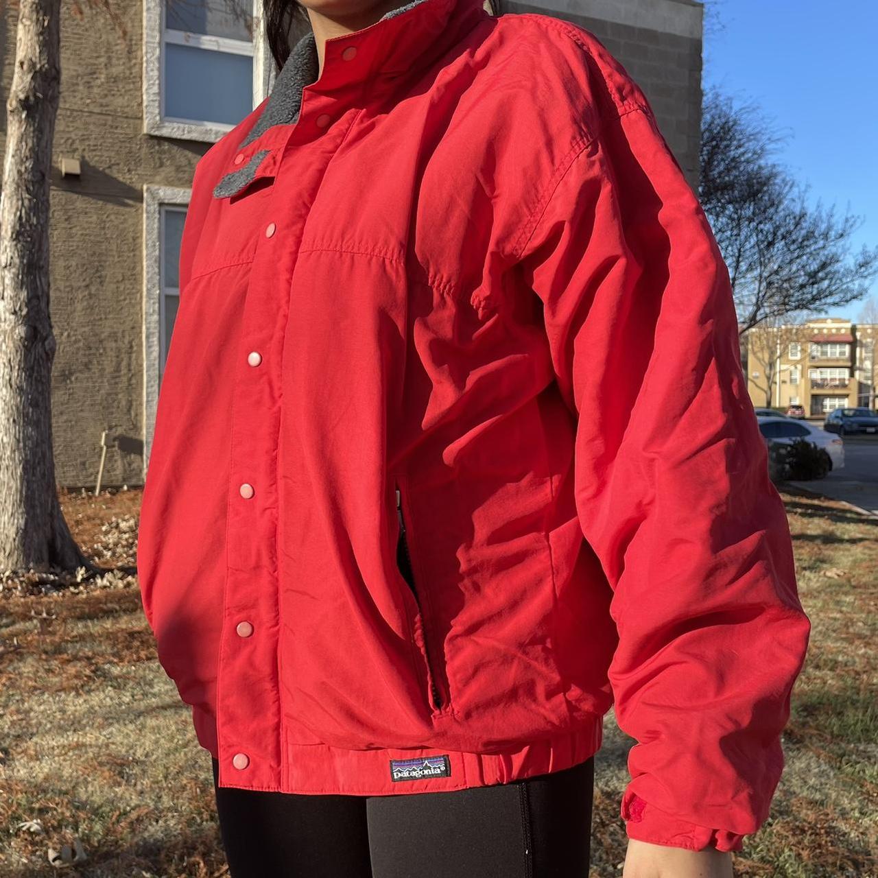 Patagonia Men's Red Jacket Depop