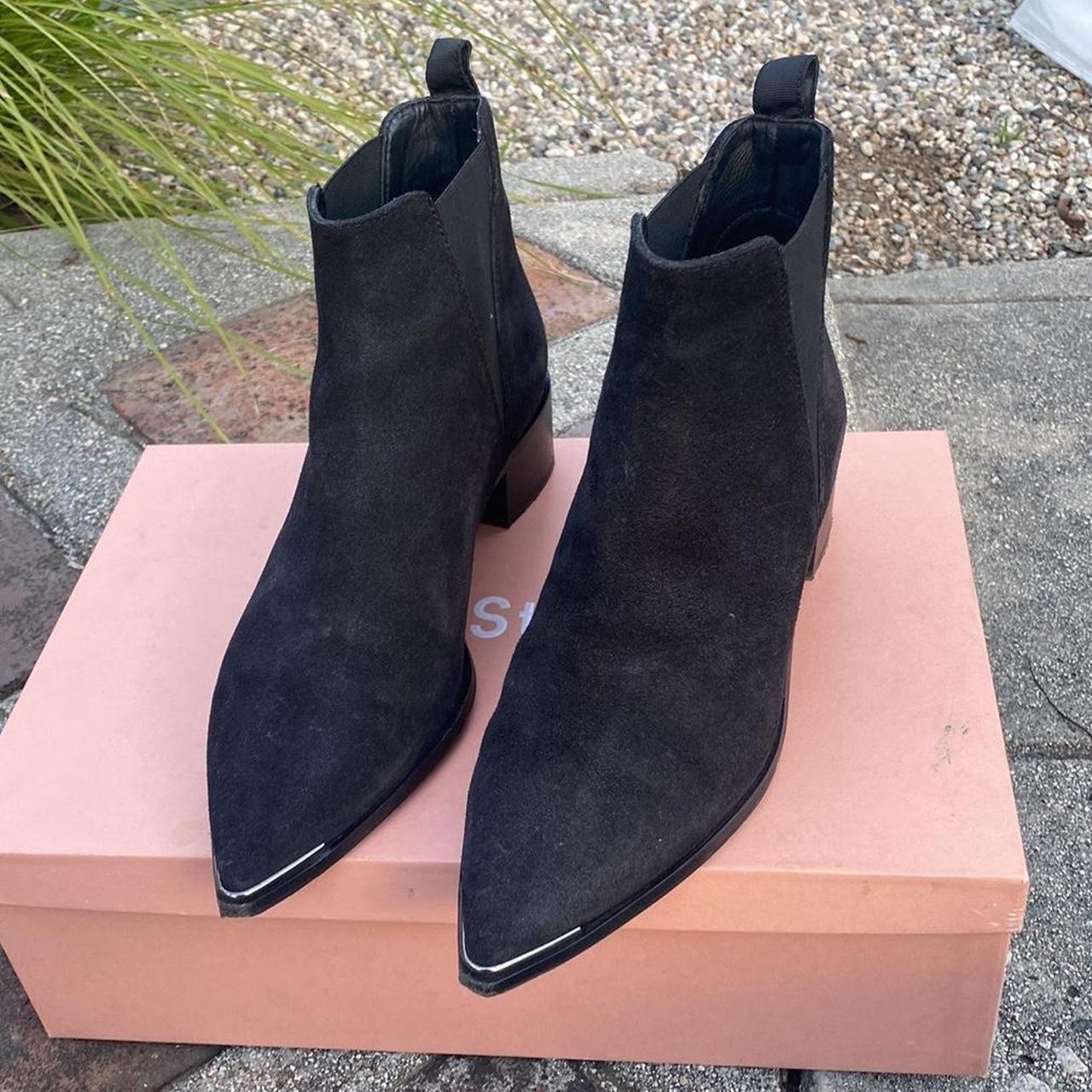 Acne Studios Jensen Suede Ankle Boots Barely worn