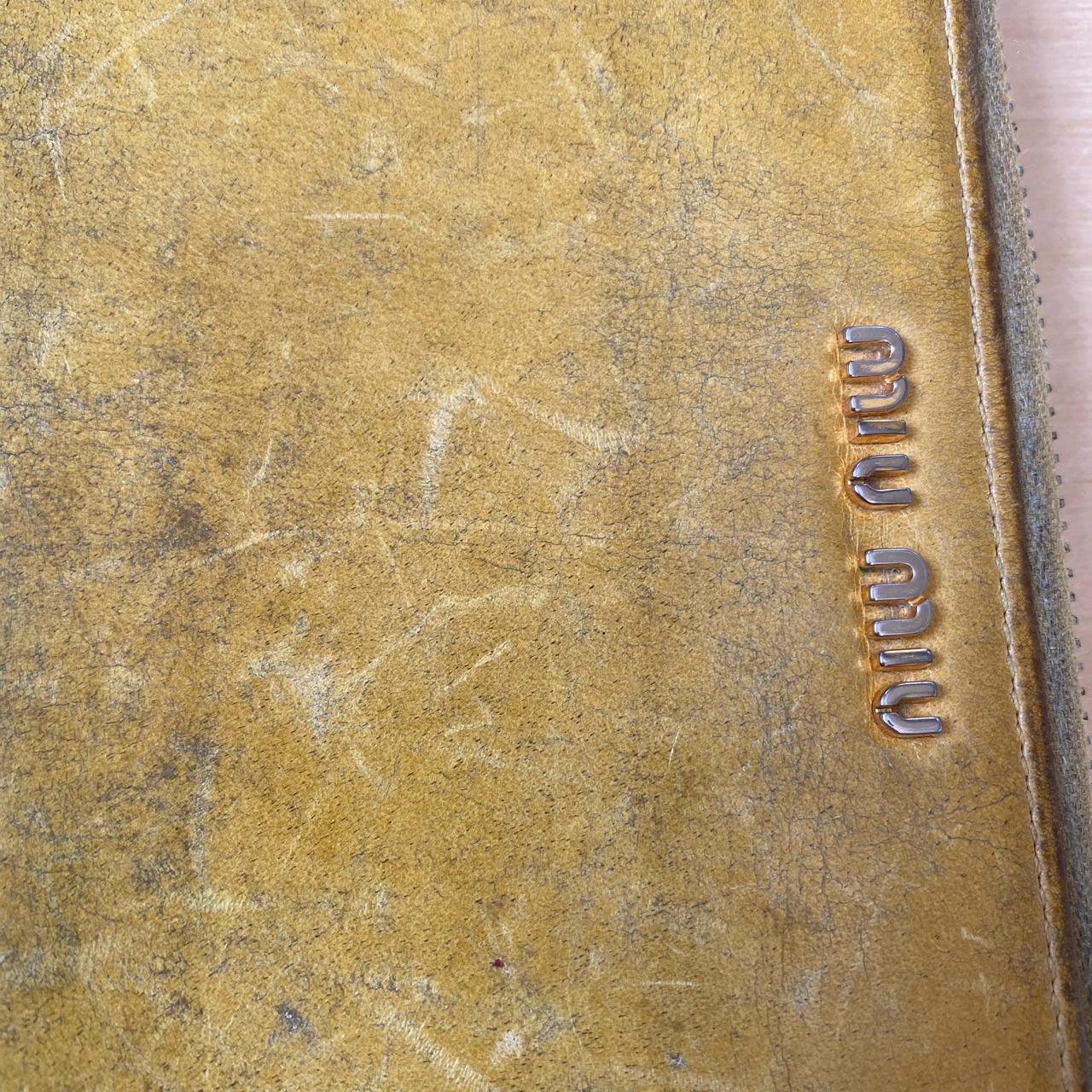 Miu Miu Women's Wallets - Yellow/Grey – miu miu w… - image 2