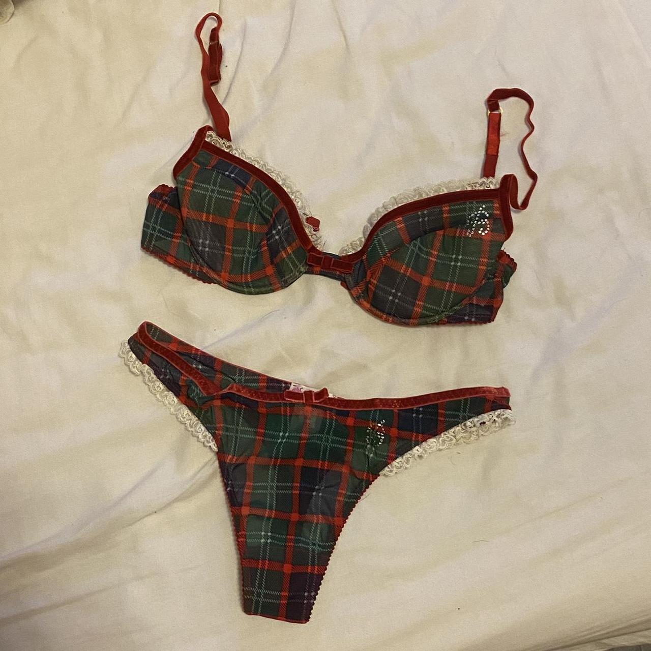 Rare blumarine underwear set In a flattering red and... Depop