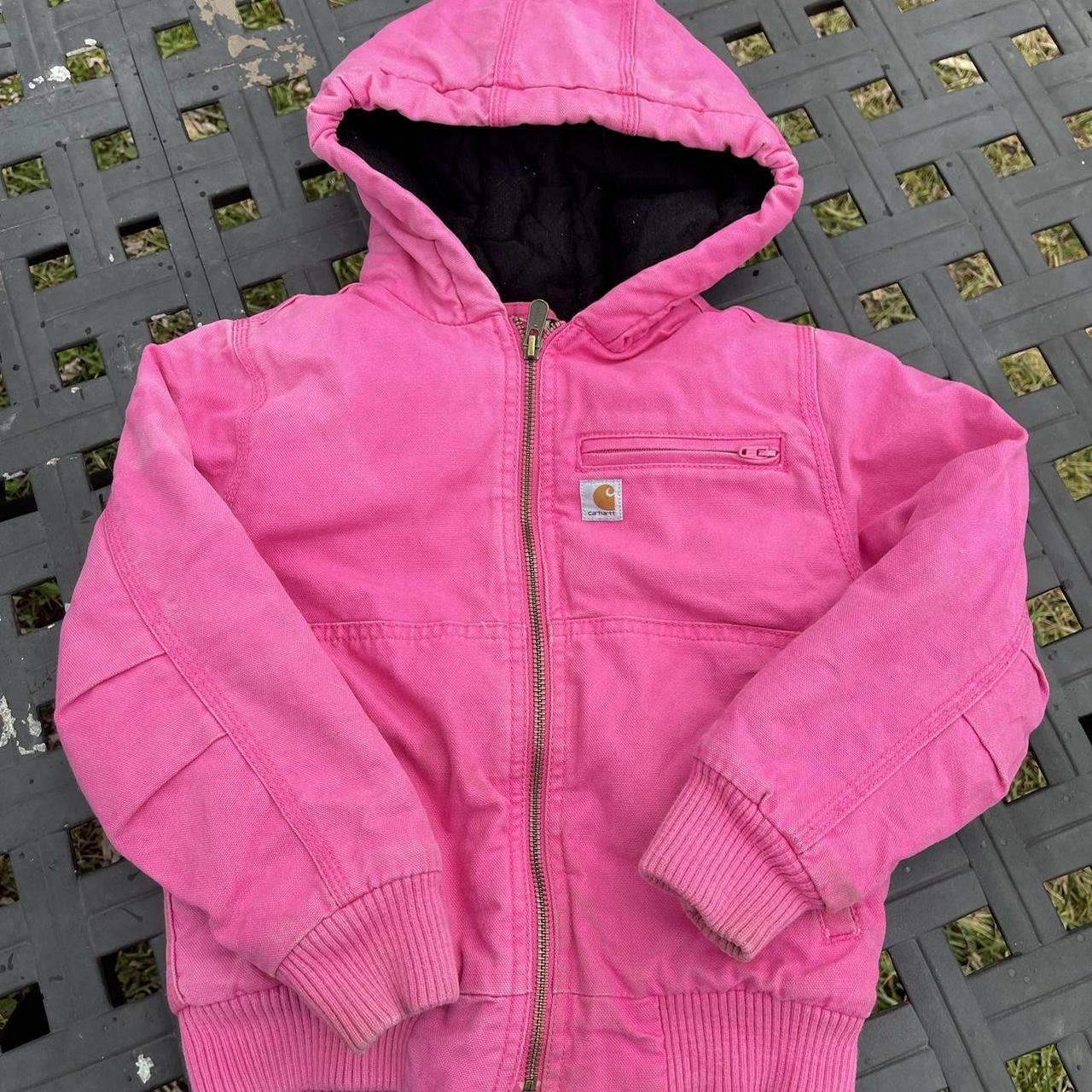 Kids Carhartt jacket size 6 (Xs) - Depop