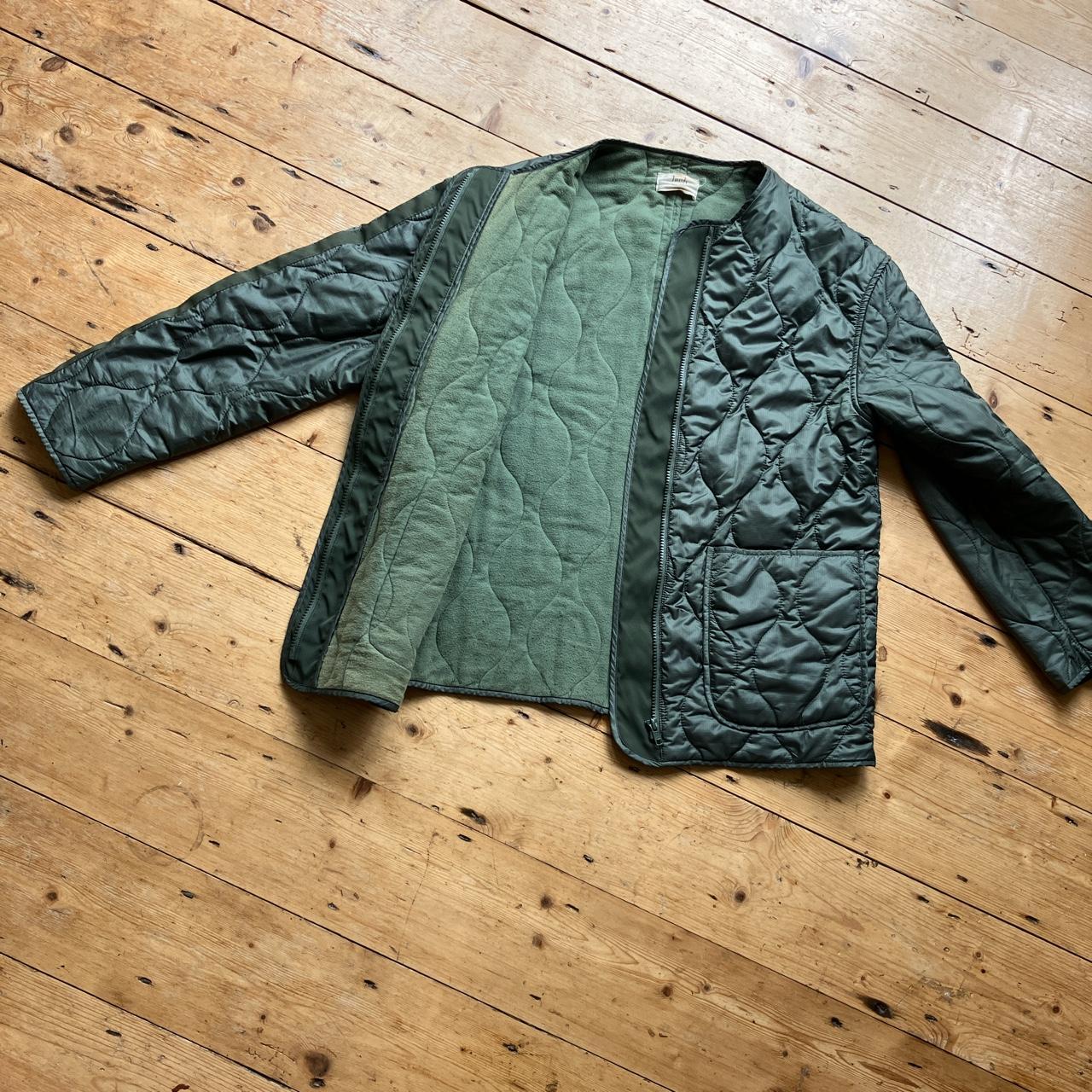 Hush Quilted Jacket With Lining Over Sized Good Depop 