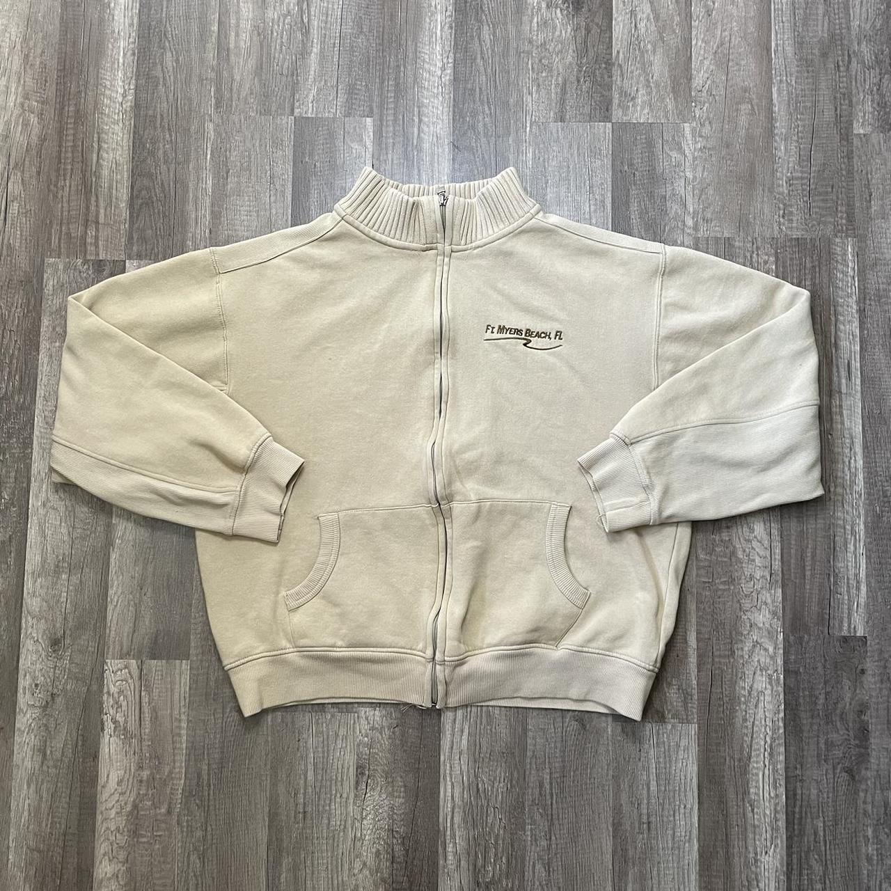 Men's Cream Jumper Depop