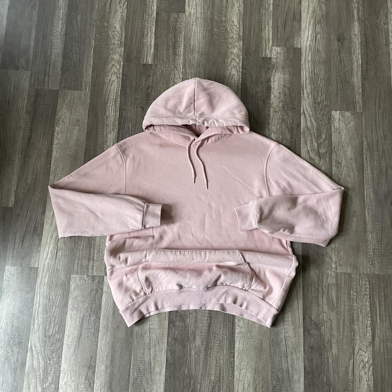 Pink Plain Hoodie H&M Always open to offers & Free... Depop