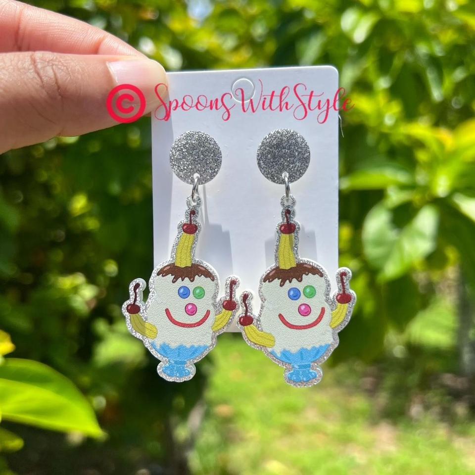 Nezuko Demon Slayer Earrings Depop