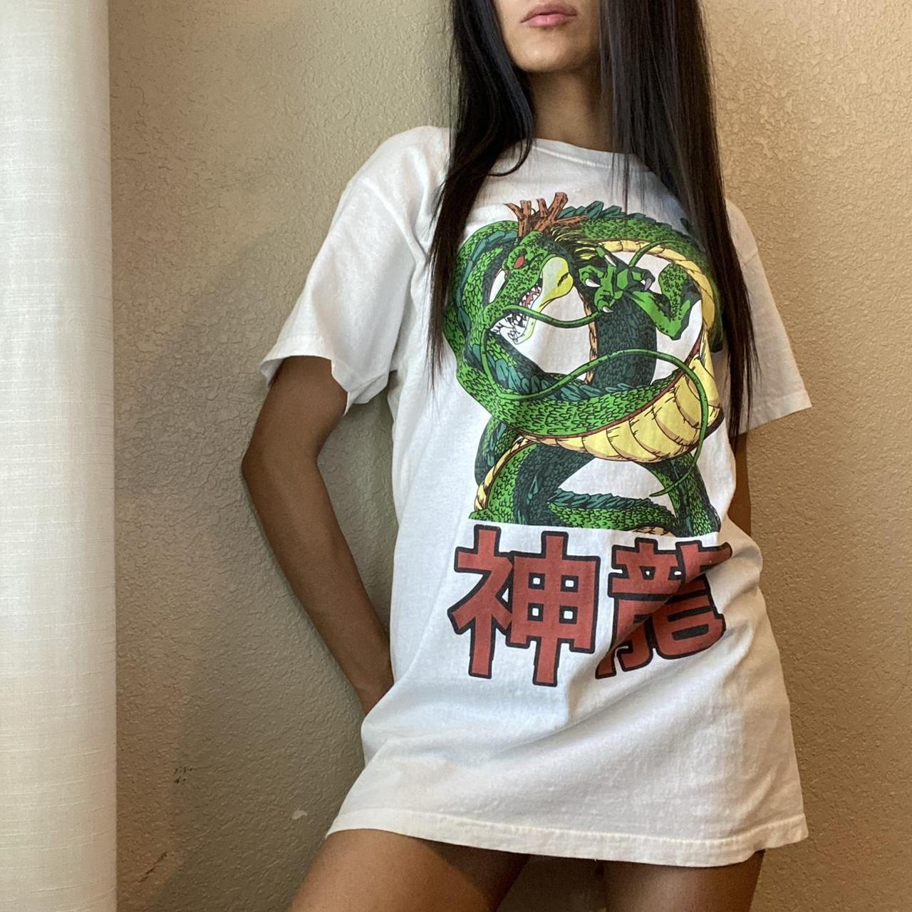 Dragon Ball Z Shenron Graphic T Shirt Size Depop