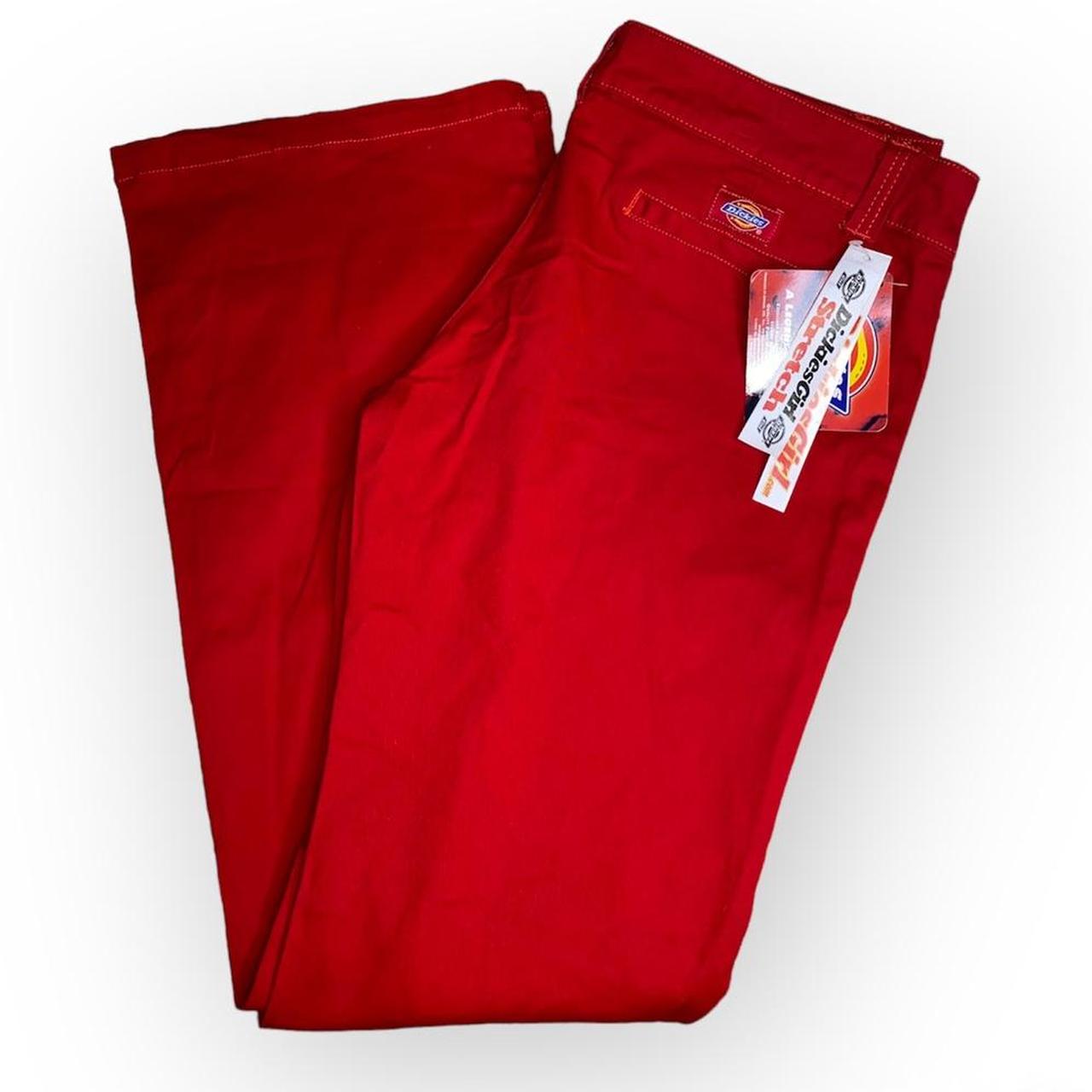 Mens red clearance dickies pants