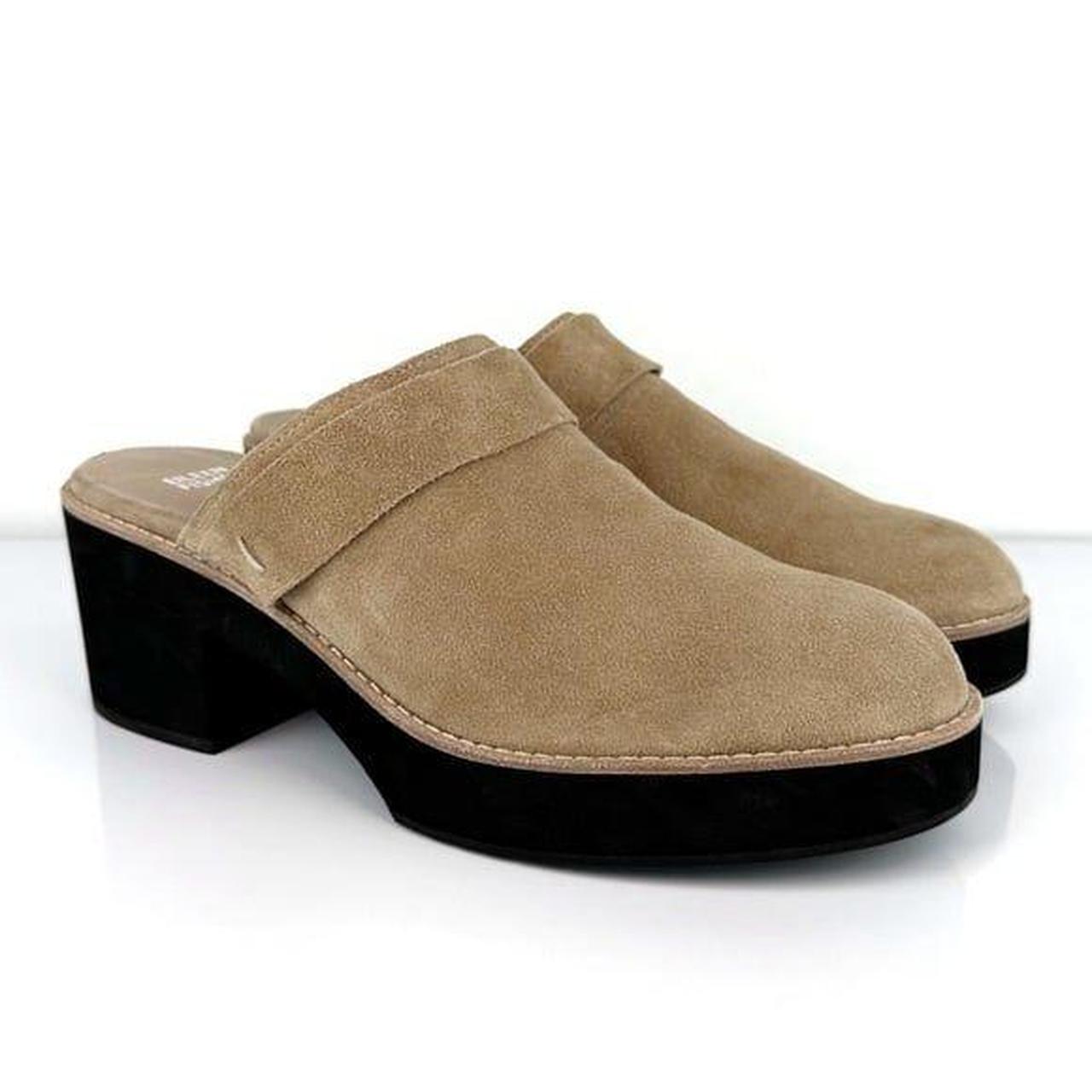 Eileen Fisher Women s Hiya Platform Suede Mule Clogs. Depop