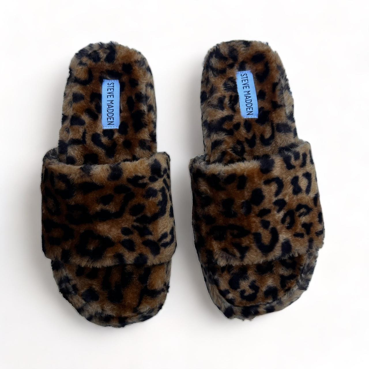 Steve madden animal deals print slides