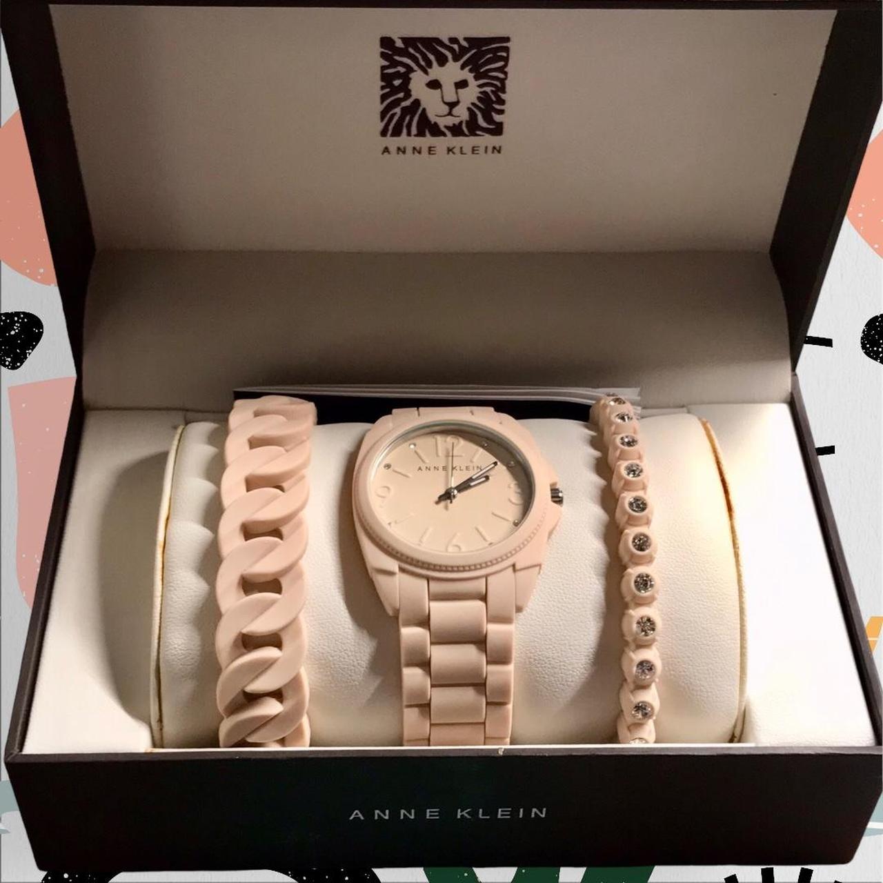 Anne klein silicone clearance watch