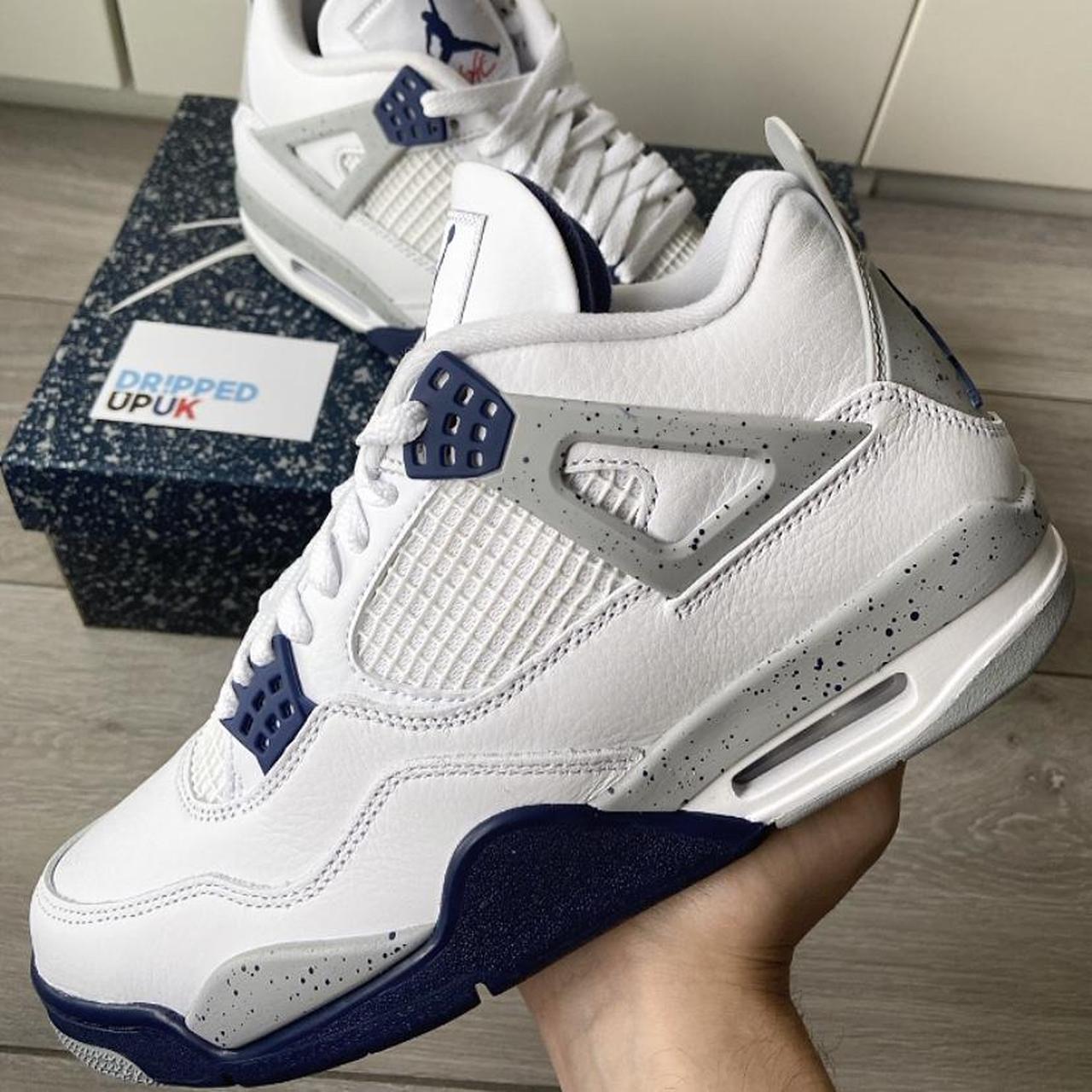 jordan 4 navy blue