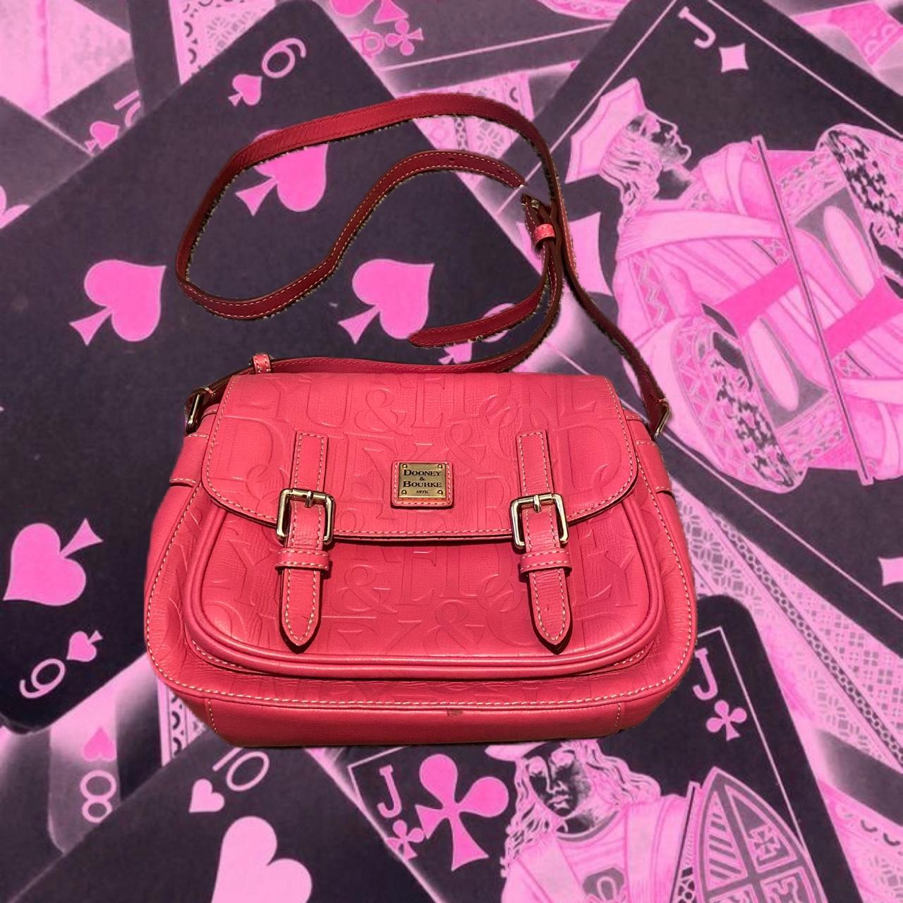 Dooney and bourke hot pink clearance purse