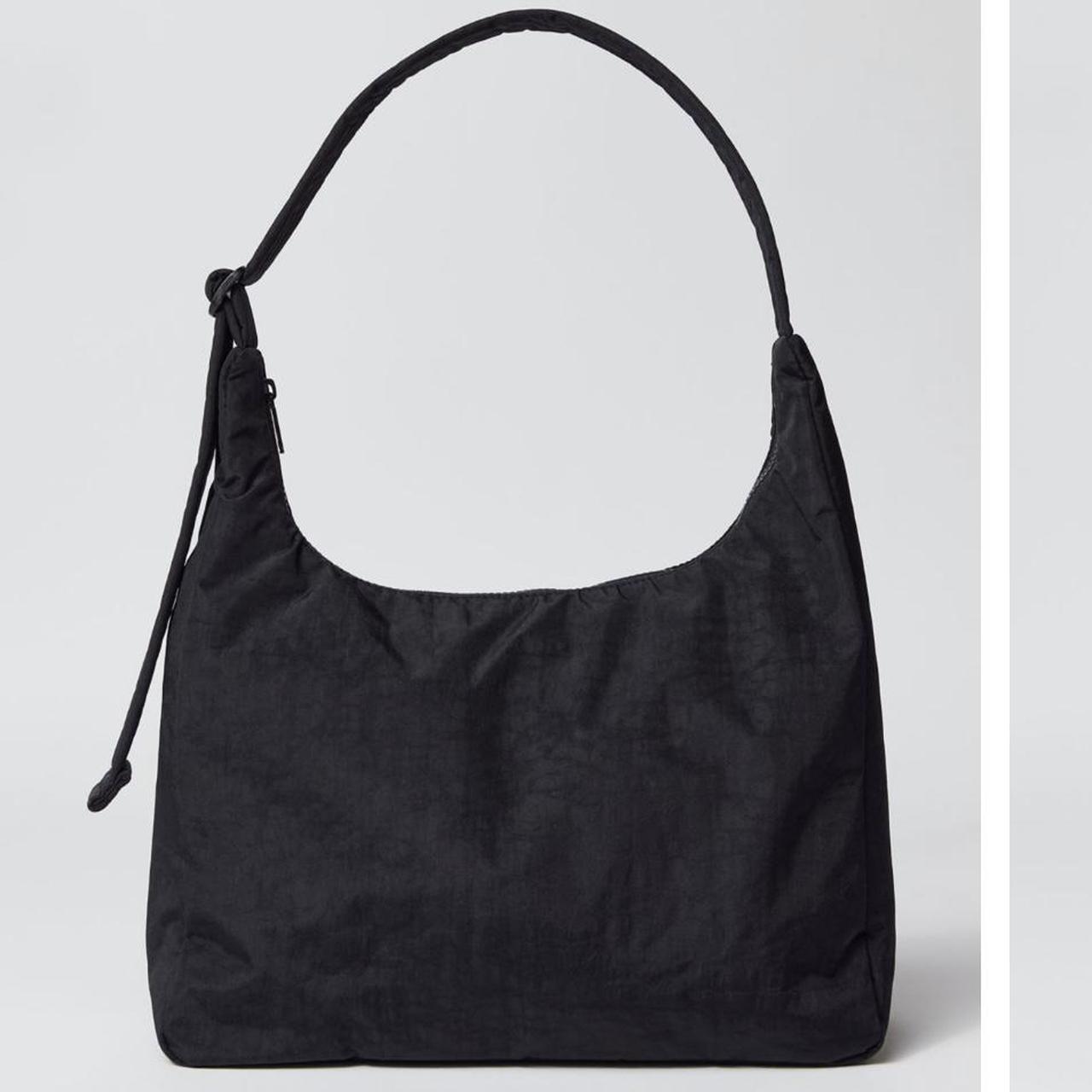 BLACK NYLON SHOULDER BAG/ BAGGU NOTE THIS IS THE... Depop