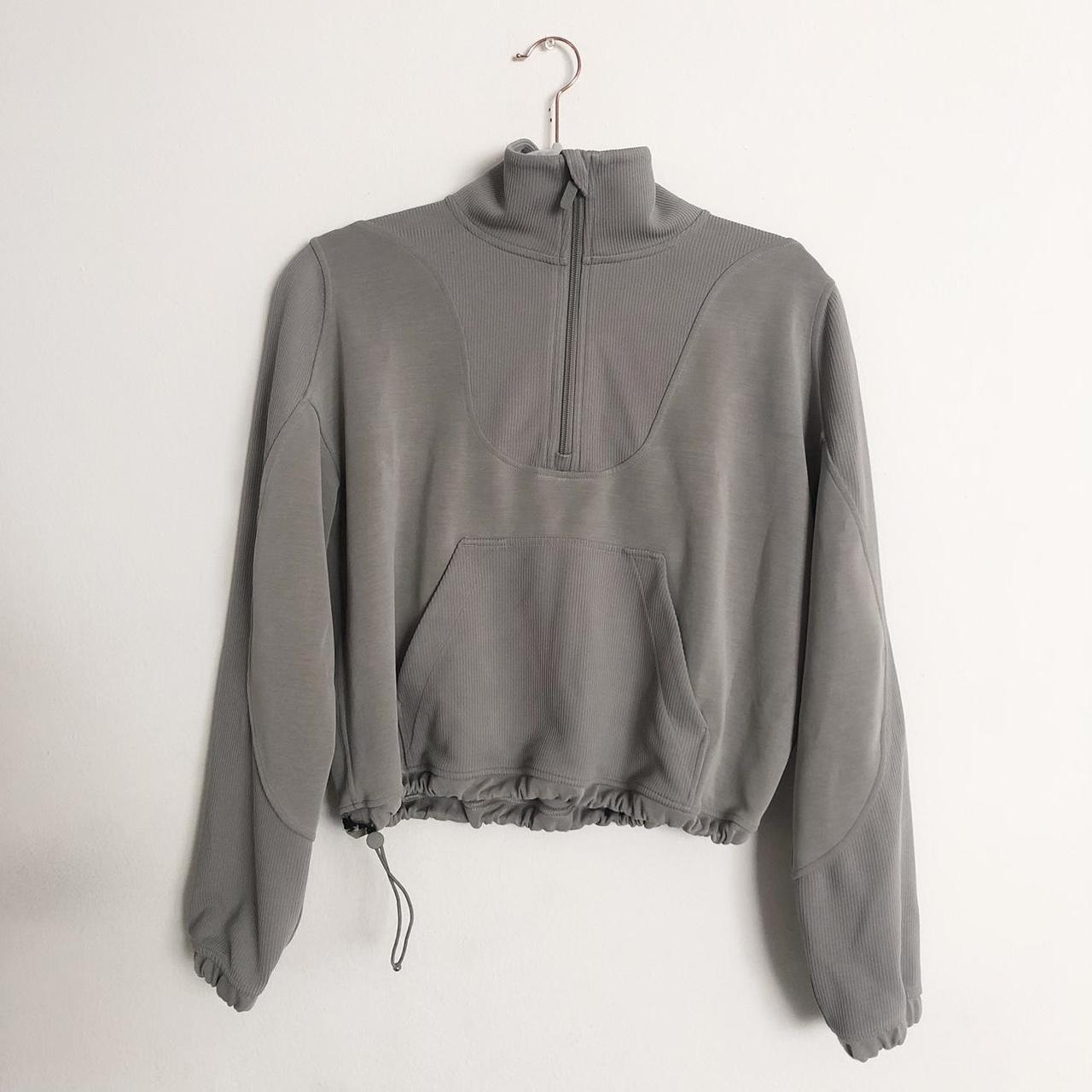 Lululemon Brushed Softstreme Ribbed Half Zip | Depop