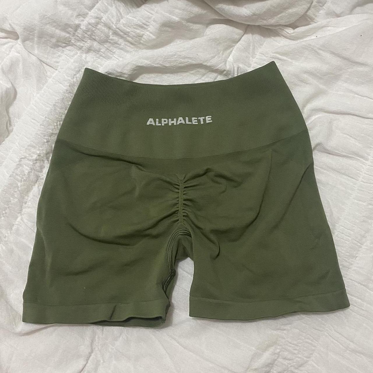 Alphalete Women's Green Shorts