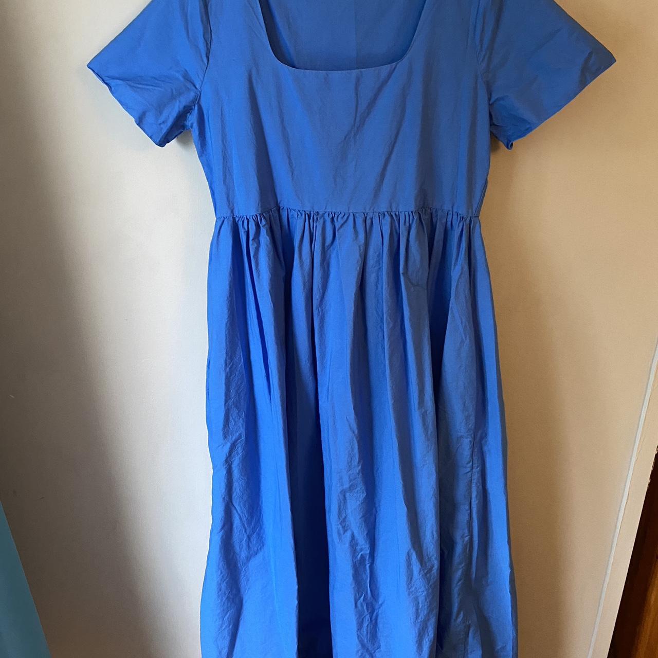 Coco Conran cobalt blue maxi dress, size 14 approx... - Depop