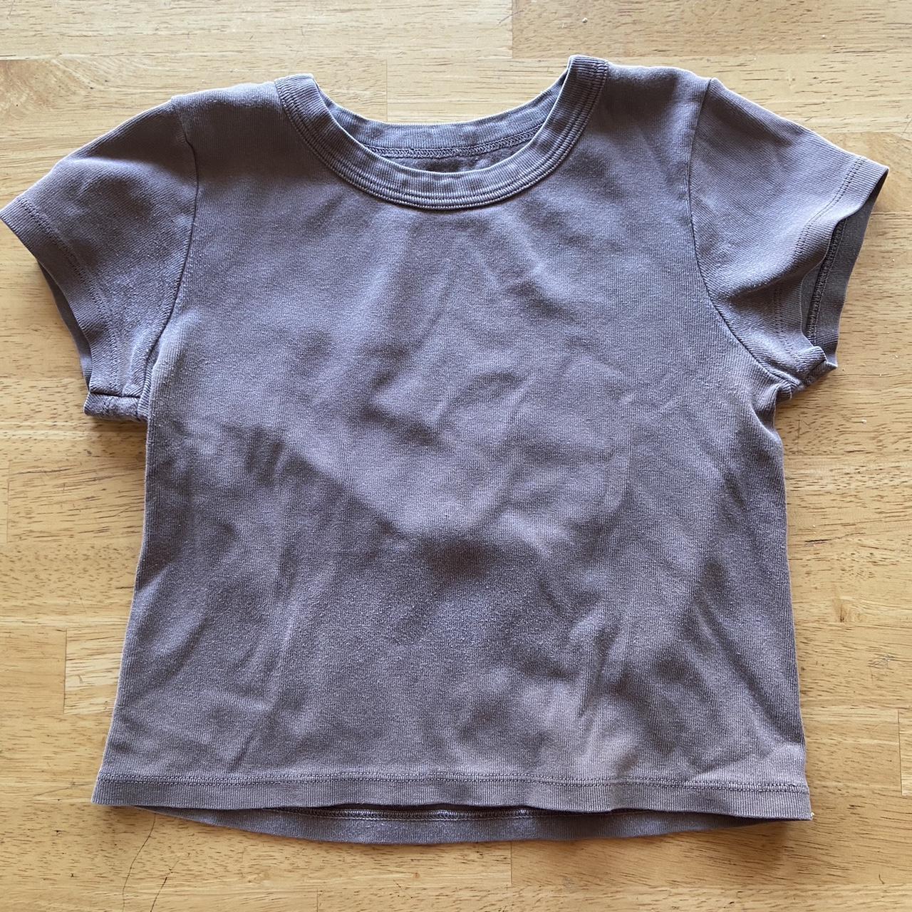 Brandy baby tee. Some signs of wear, but definitely... - Depop