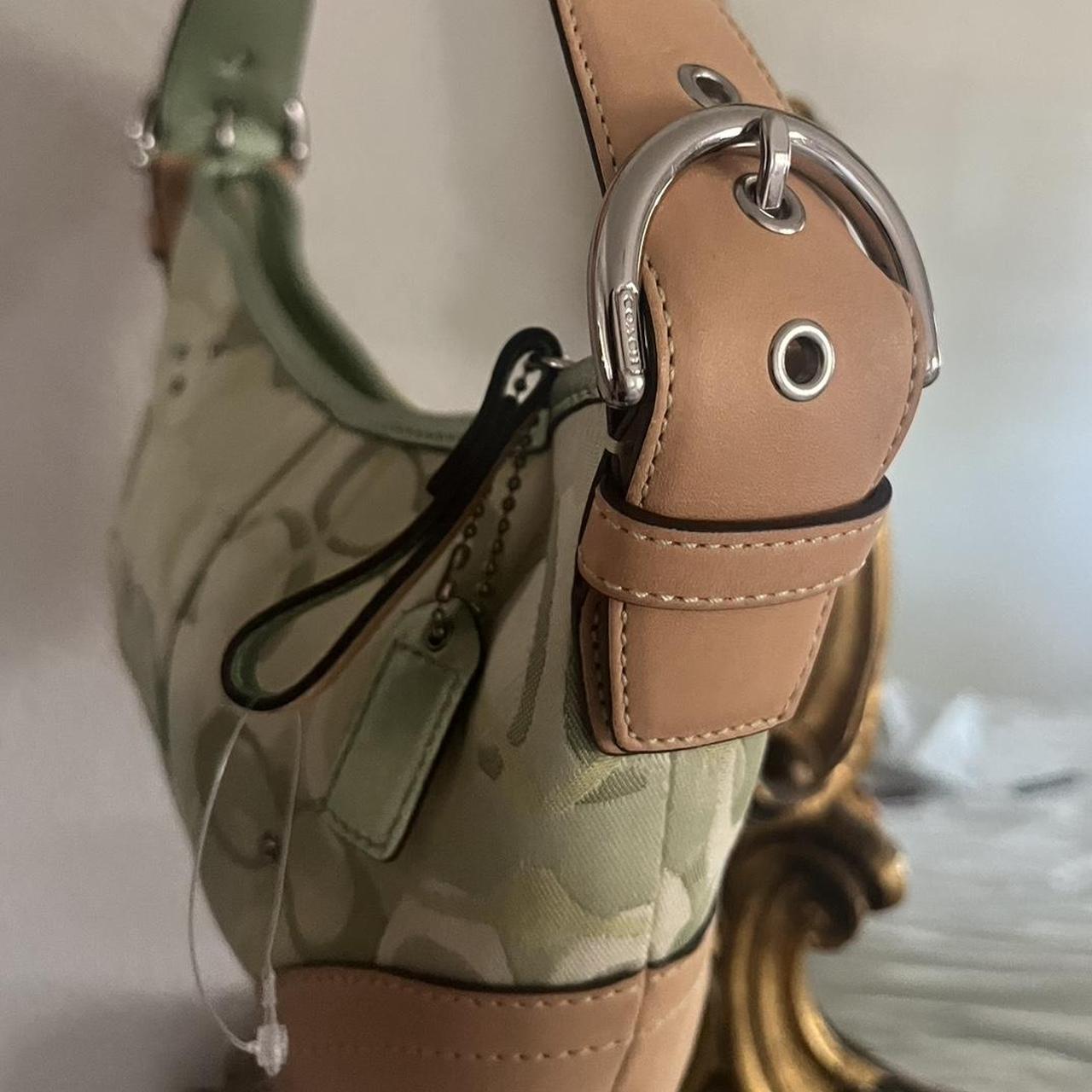 Coach green ladybug shoulder hobo bag a Nice and | Depop