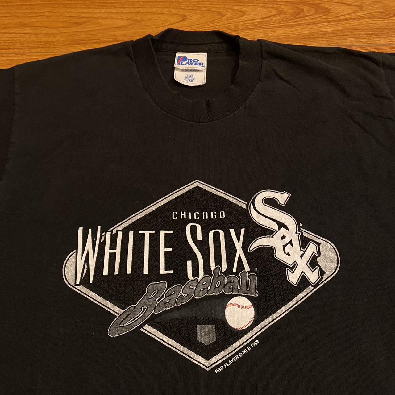 Vintage 1998 Chicago White Sox T-shirt On Pro - Depop