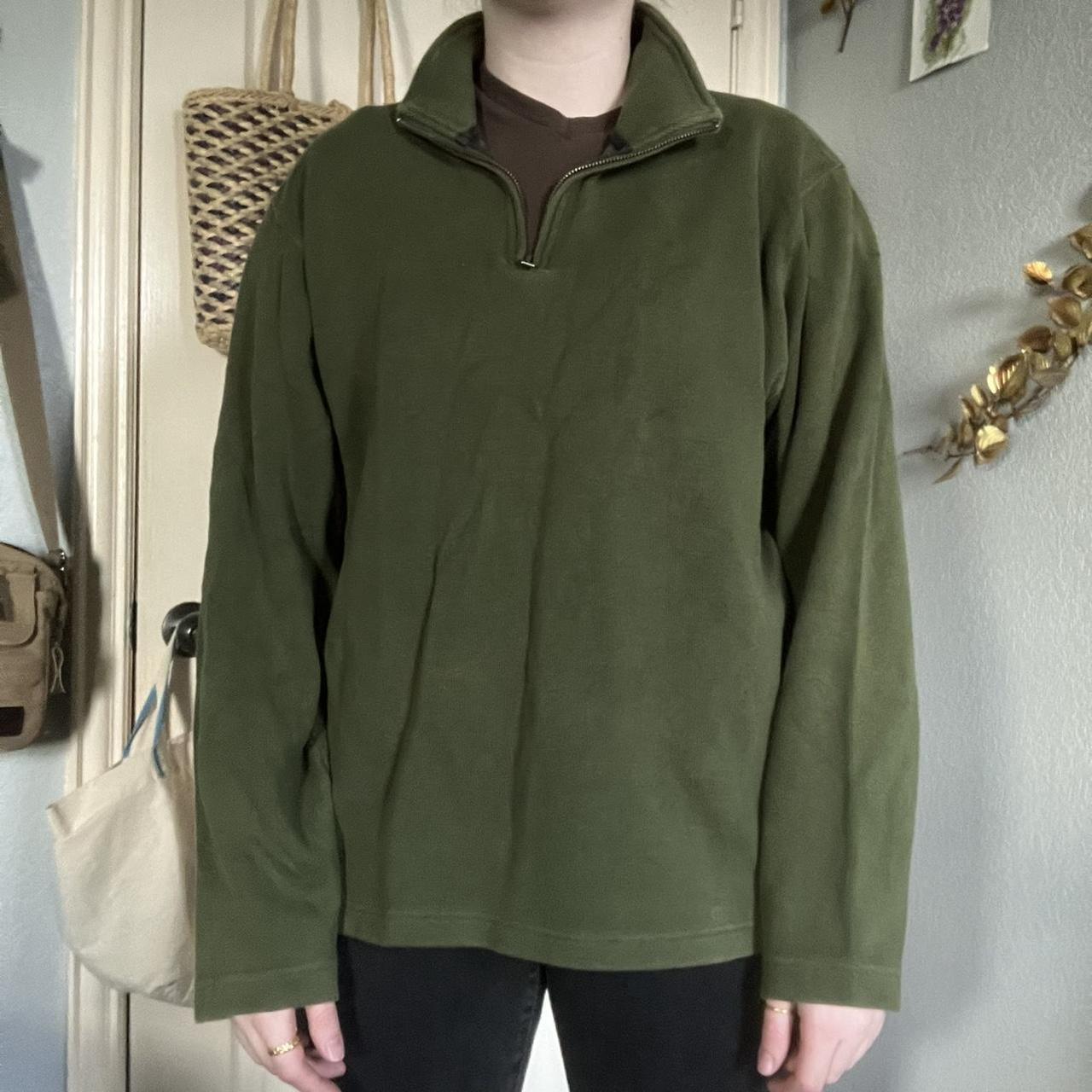 Green quarter zip quarterzip eddiebauer Depop