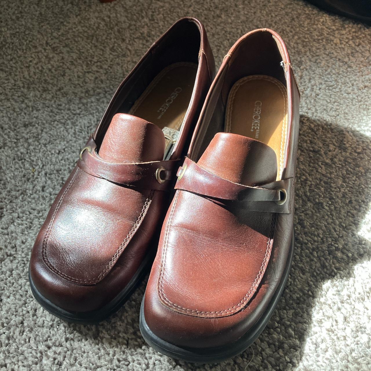 Cherokee Women's Brown Loafers | Depop