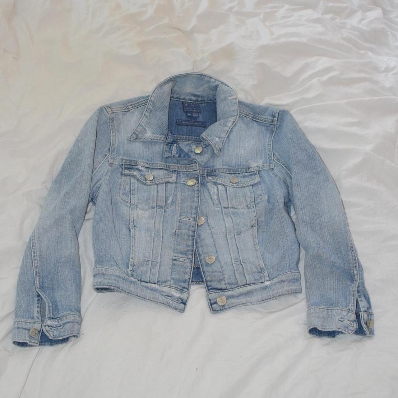Guess The Diane Cropped Jean Jacket, -Original