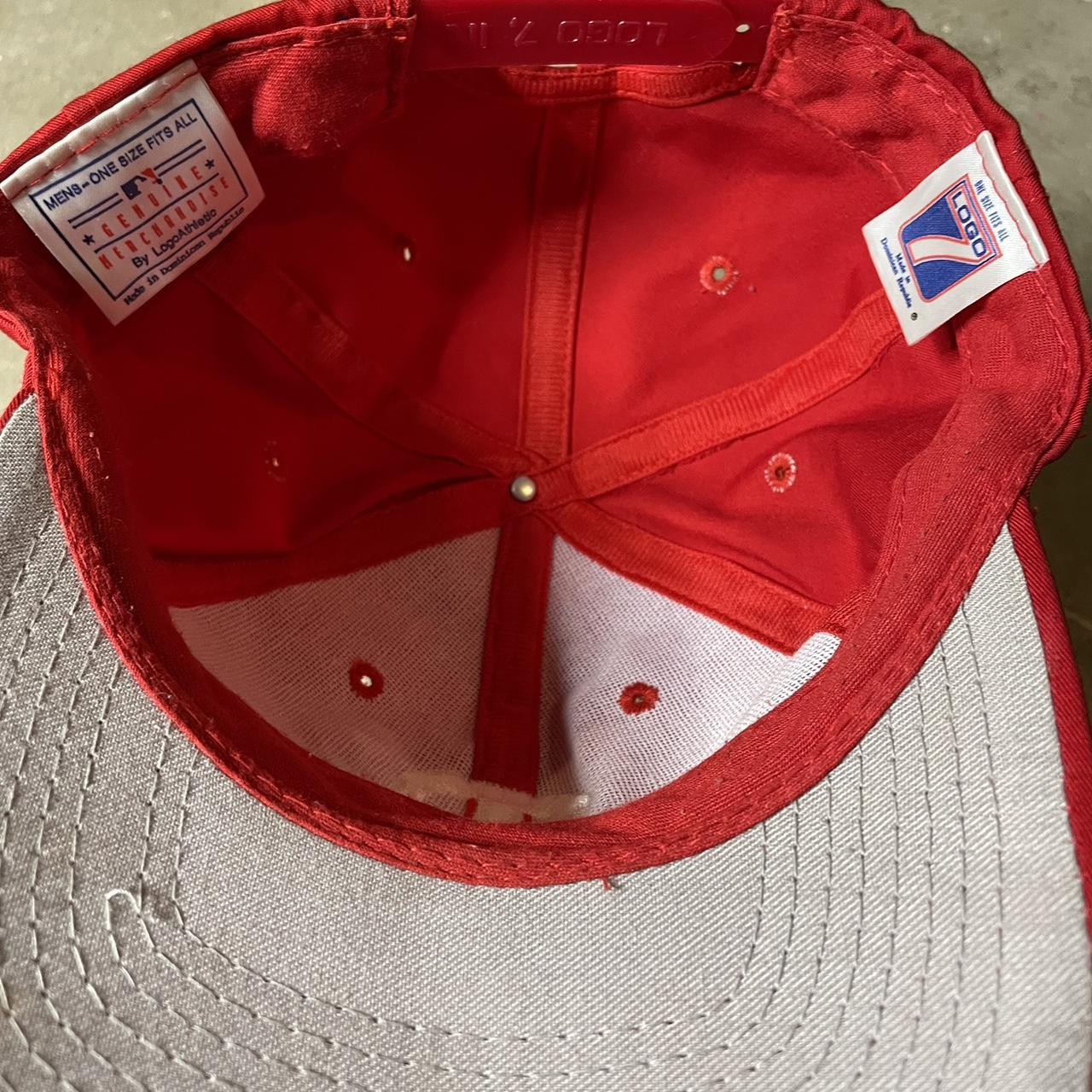 PHILADELPHIA PHILLIES VINTAGE 90s MLB SNAPBACK HAT - Depop