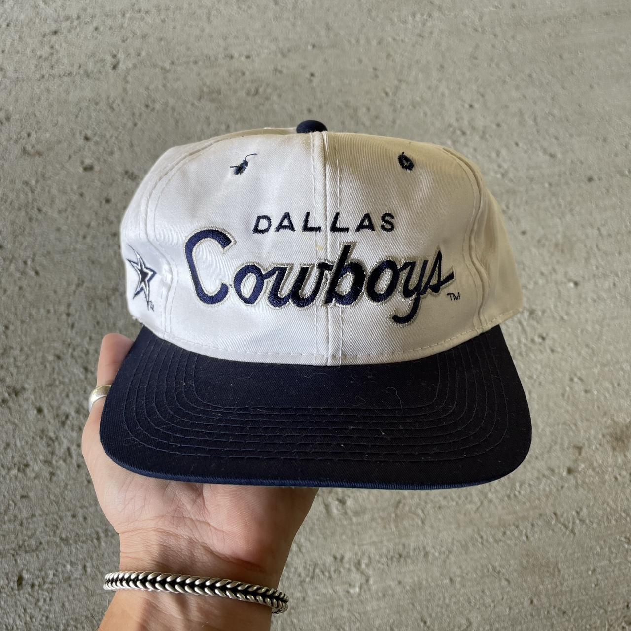 Vintage 1990's Dallas Cowboys 'Script' Sports Specialties Snapback