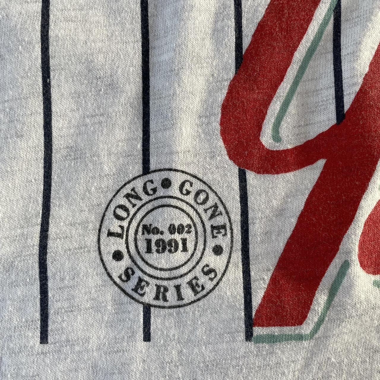 Vintage Long Gone New York Yankees 3/4 Sleeve Made - Depop