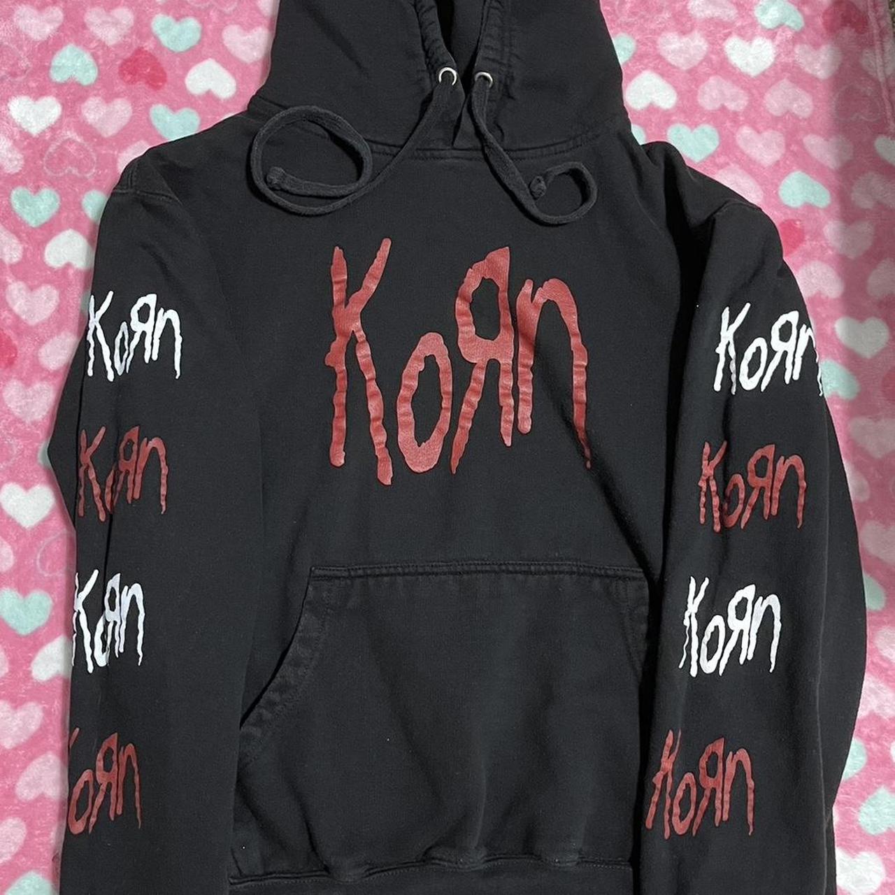 Korn hoodie hot discount topic