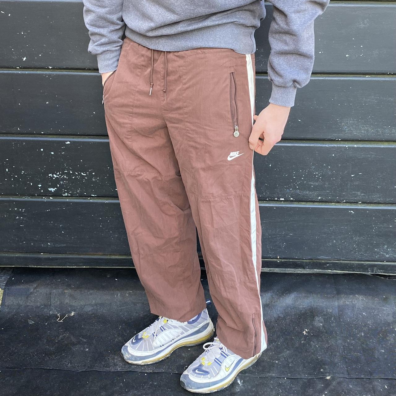 womens brown nike tracksuit