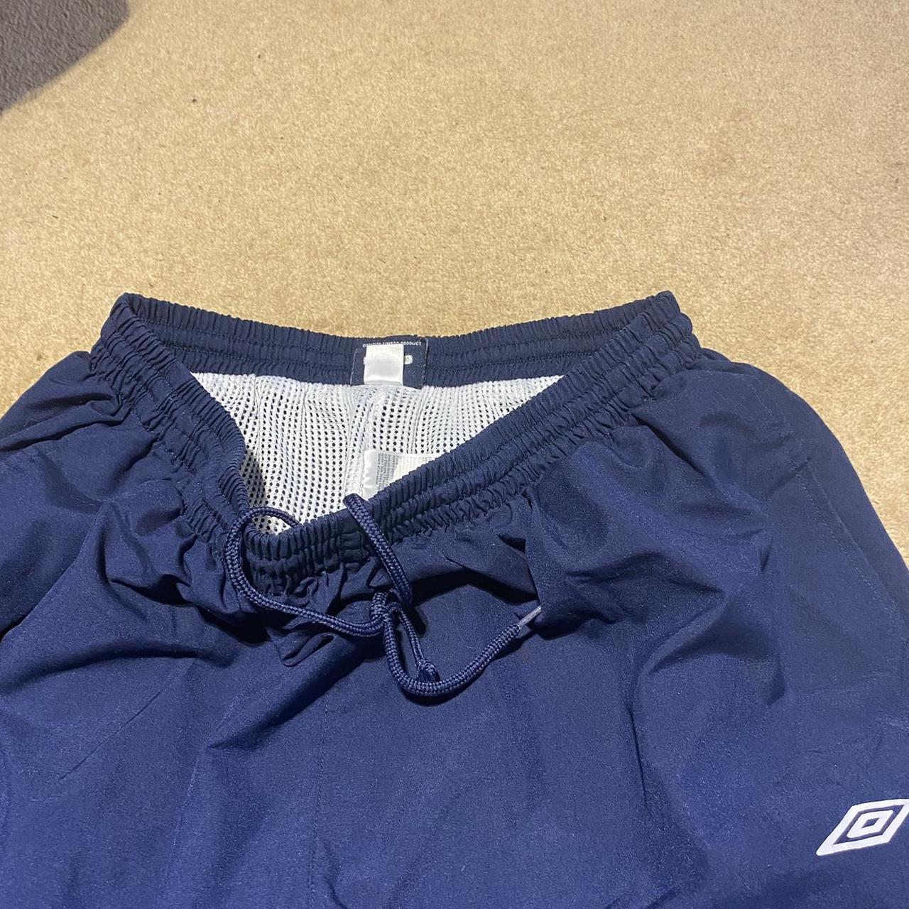 Umbro Men's Navy And White Joggers-tracksuits 