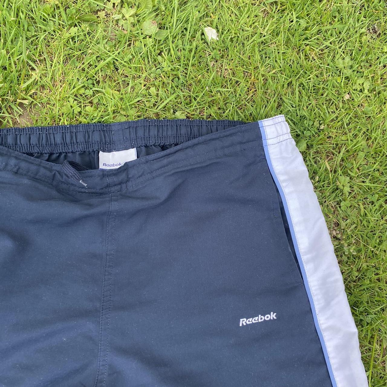 Reebok Men's Navy and White Joggers-tracksuits | Depop