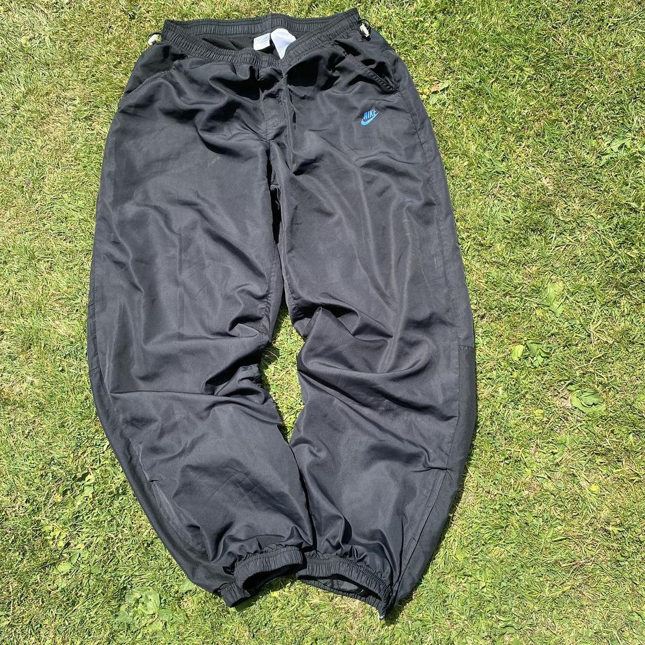 cuffed nike track pants