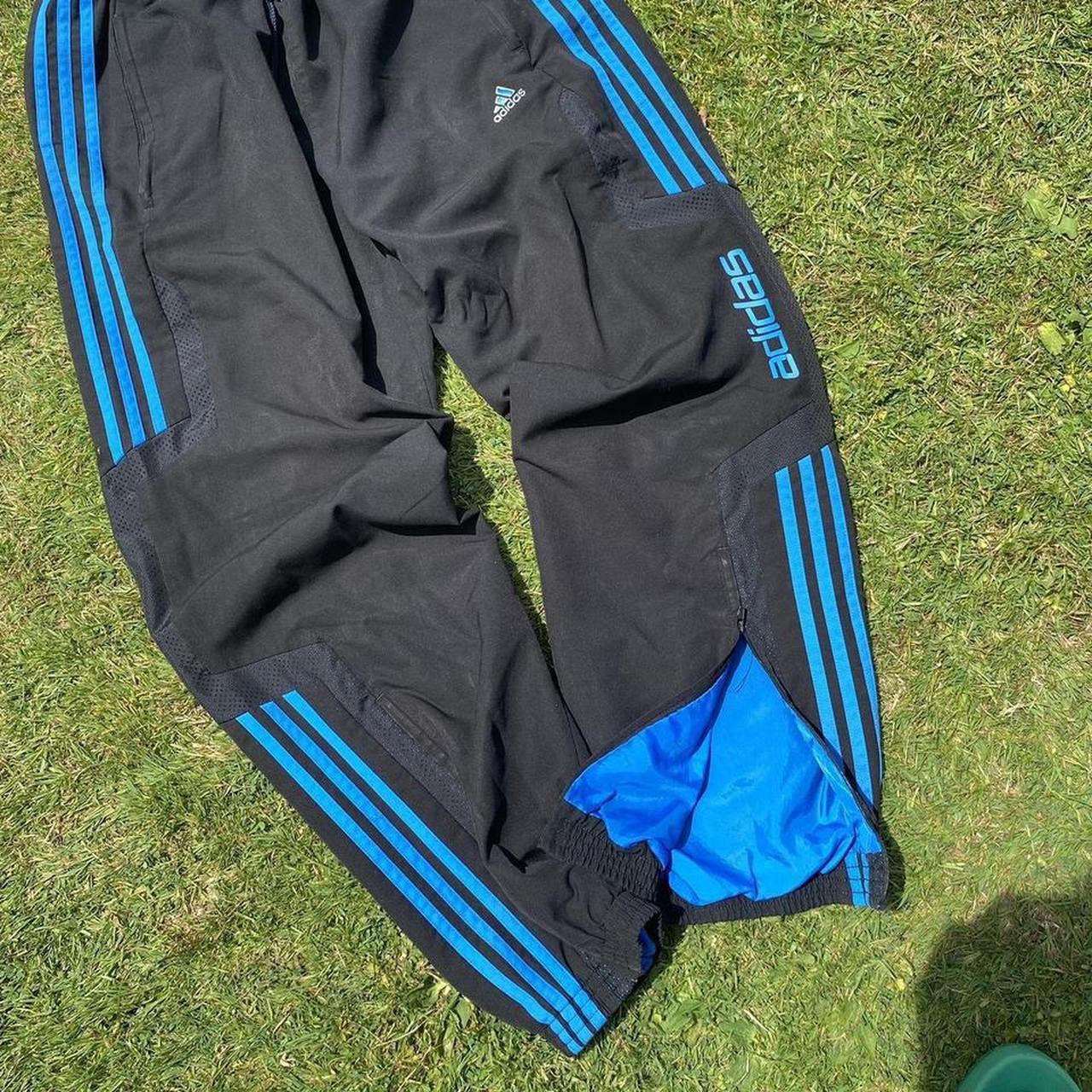 Vintage Black Adidas Tracksuit Bottoms Track Pants Depop 2201