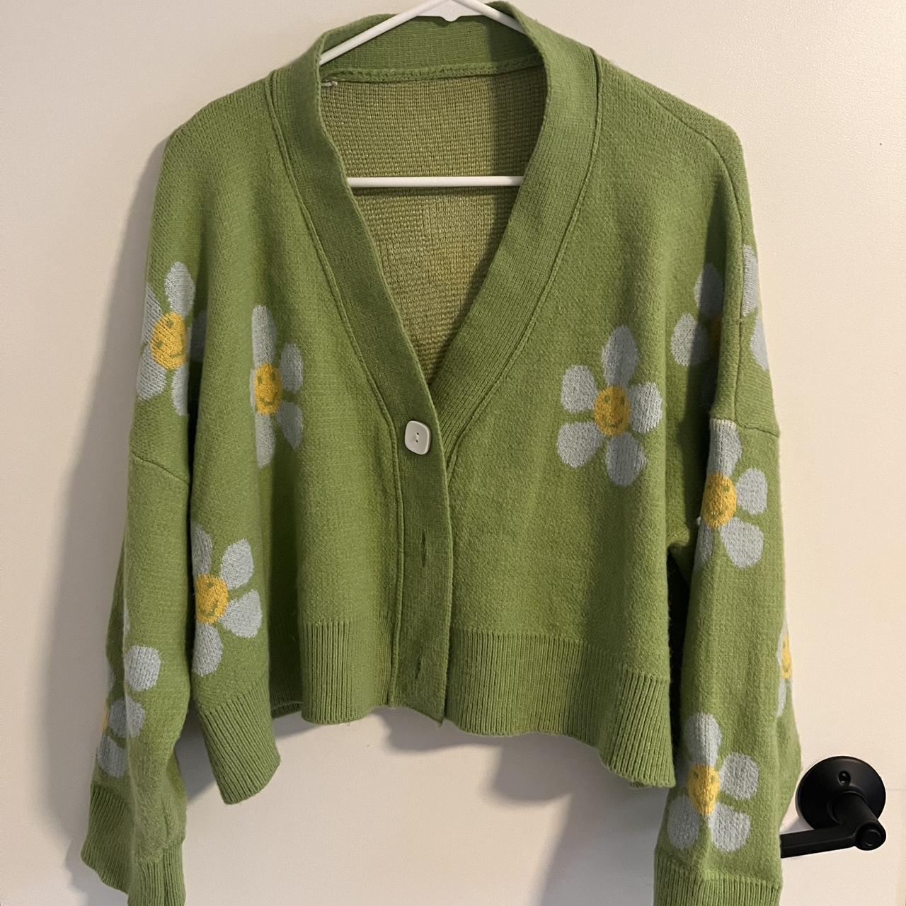 Green golf-wang-cardigan - Depop