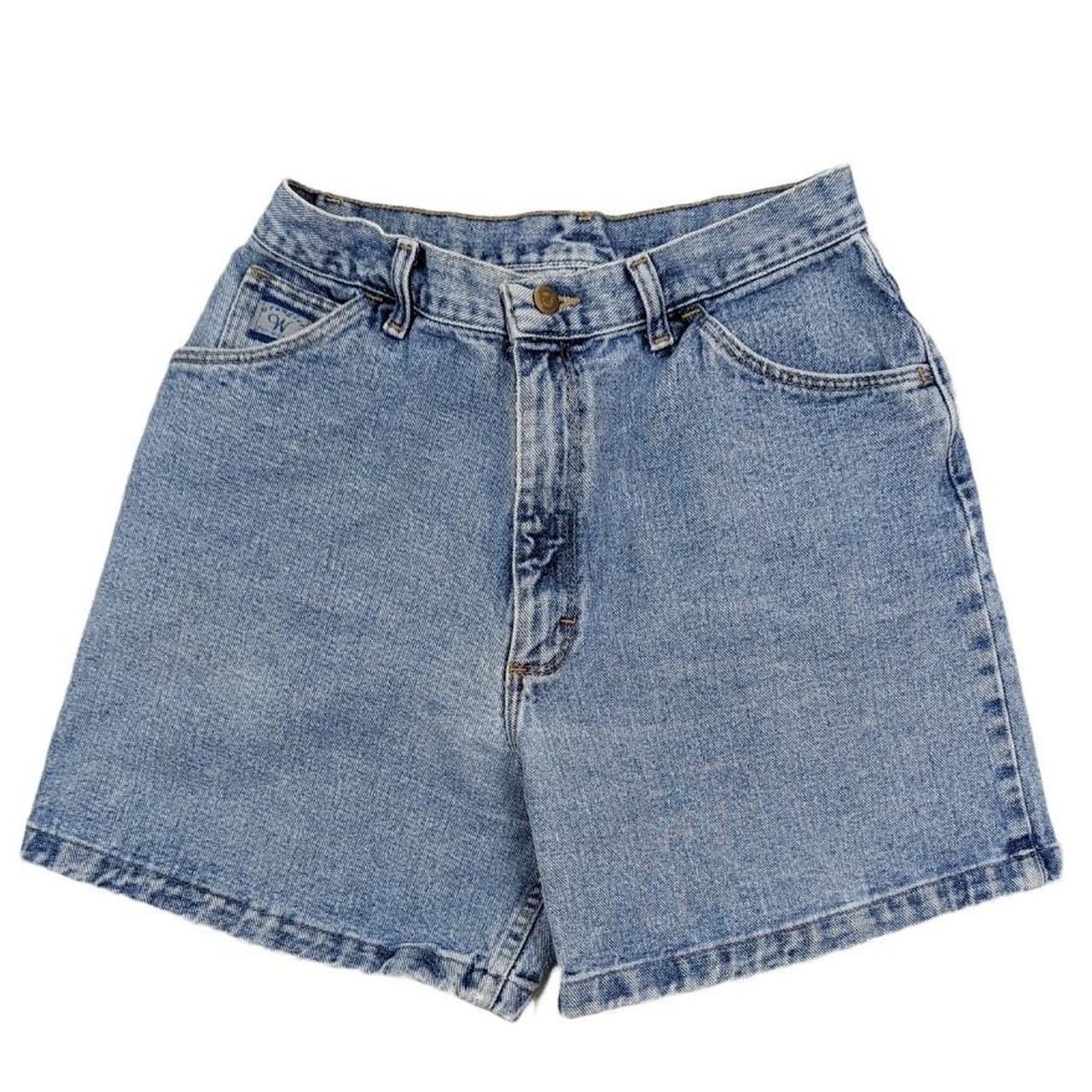 Wrangler Women's Blue Shorts | Depop