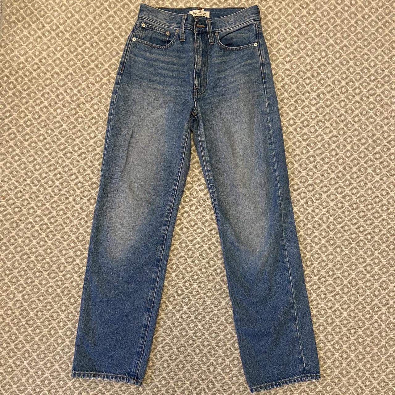 Madewell Women's Blue Jeans | Depop