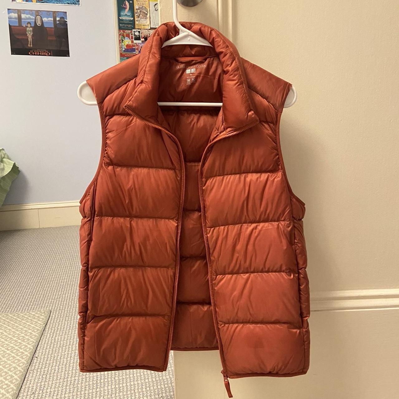 Rust puffer clearance vest